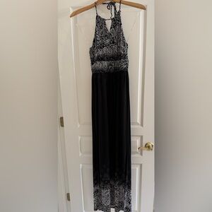 Halter maxi dress